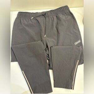 Men’s Legends Aviation Jogger Drawstring Black Athleisure Sz XXL